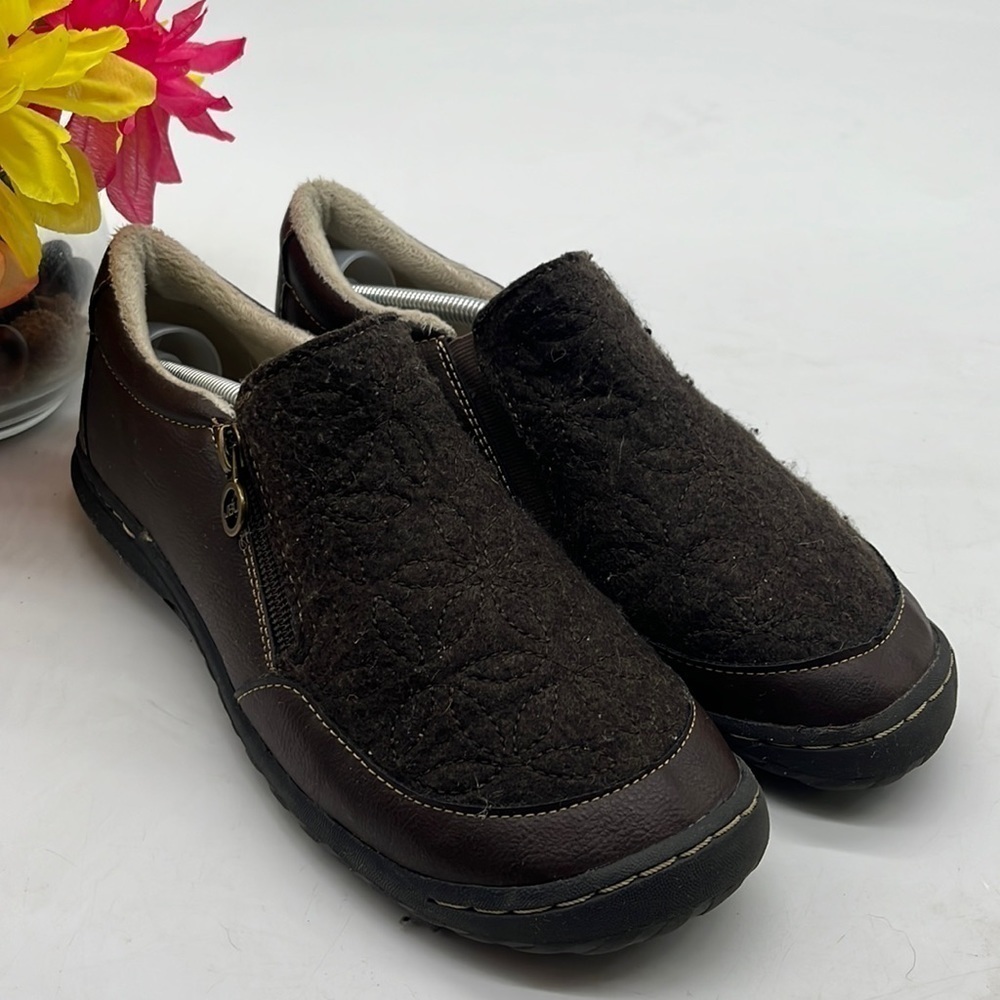 JBU by Jambu Crimson Brown Loafer Sz 7.5 MCL1027A